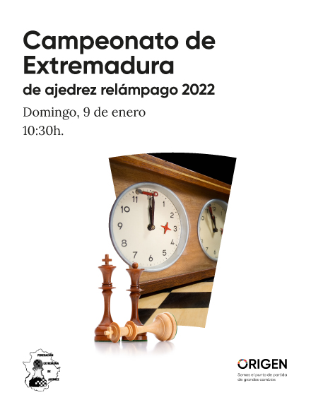 Campeonato de Extremadura de Ajedrez Relámpago 2022