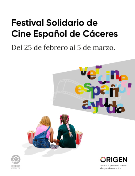 Consigue una entrada doble para el Festival Solidario de Cine Español de Cáceres