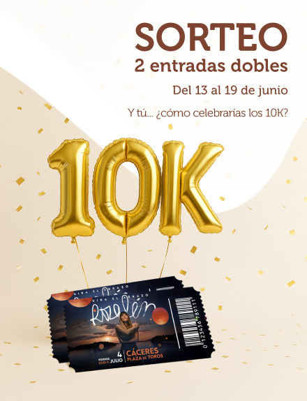 ¡YA SOMOS 10K EN RUTA!